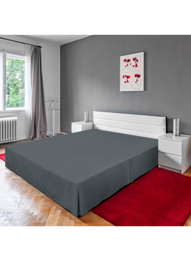 Utopia Bedding Twin Bed Skirt - Soft Quadruple Pleated Ruffle - Easy Fit With 15 Inch Tailored Drop - Hotel Quality, Shrinkage And Fade Resistant - Image 2