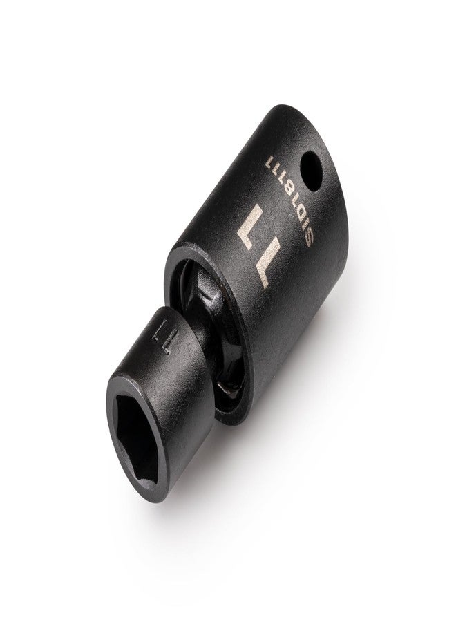 تيكتون مقبس صدمات TEKTON 3/8 بوصة × 11 مم، سداسي النقاط، بمفصل عالمي | SID18111 - Image 1