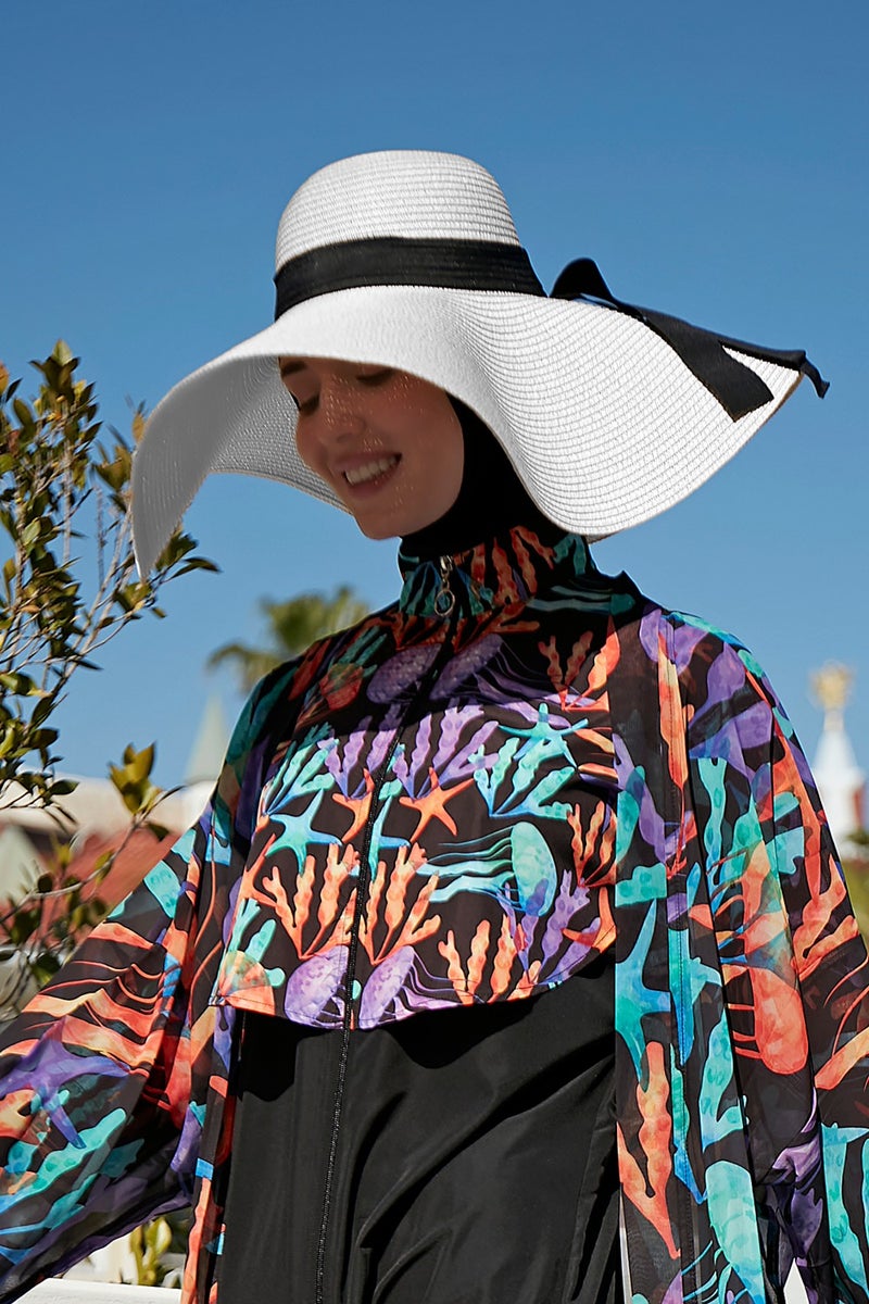 Remsa Mayo Large Size Straw Hat White Rş-21  - Image 3