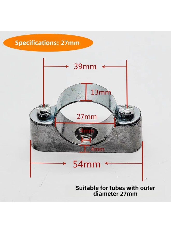 Supply Aluminum Alloy Ingot Card Off-wall Code With Base Horse Card Spot 16-51 Pipe Line Card-Specifications And Models:Inner Diameter 27 (special For 20 Galvanized Steel Pipes)  - Image 1