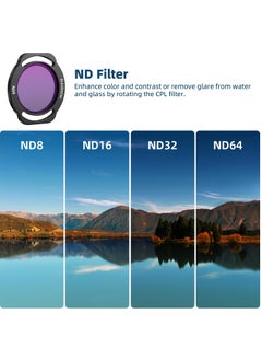 Generic CPL UV ND Filter for DJI NEO Multi-Coated Filter Set for DJI NEO Drone Accessories - 6-Pack Filter(UV/CPL/ND8/ND16/ND32/ND64)  - Image 3