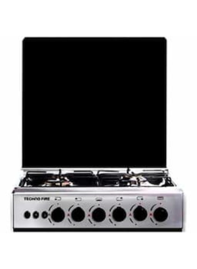Techno Fire Gas Cooker, 4 Burners, 60 cm, Stainless Steel  -TF-21-SS - Image 2