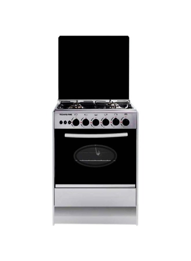 Techno Fire Gas Cooker, 4 Burners, 60 cm, Stainless Steel  -TF-21-SS - Image 1
