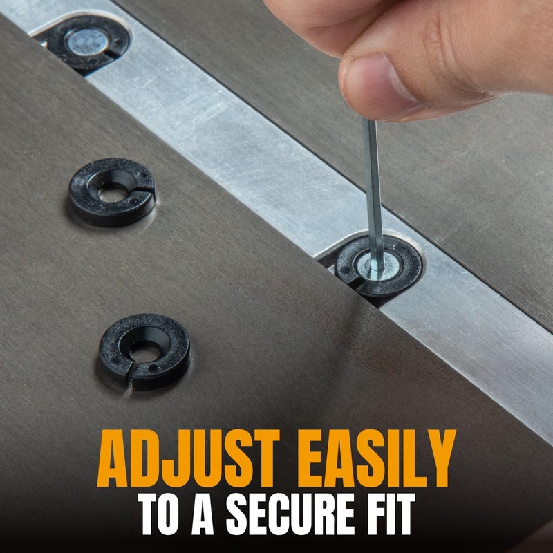 POWERTEC 18-Inch Miter Bar Replacement for Miter Gauges | Smooth Sliding Action, Easy Mounting, Durable Upgrade for Table Saw & Miter Gauge Systems (71629) - Image 5