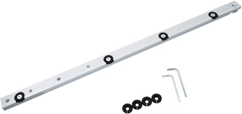 POWERTEC 18-Inch Miter Bar Replacement for Miter Gauges | Smooth Sliding Action, Easy Mounting, Durable Upgrade for Table Saw & Miter Gauge Systems (71629) - Image 1