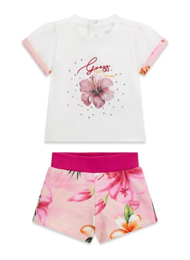 GUESS Infant T-Shirt And Shorts Set