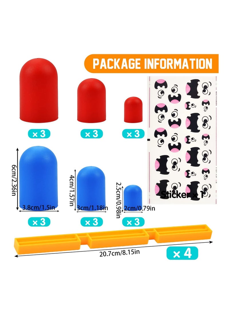 Y&D - Big Eat Small Tic Tac Toe Game Set, Parent-child 2 Players Interactive Play Toys Board Game, Educational Family Toy Games, Classic Home Decor - Image 1