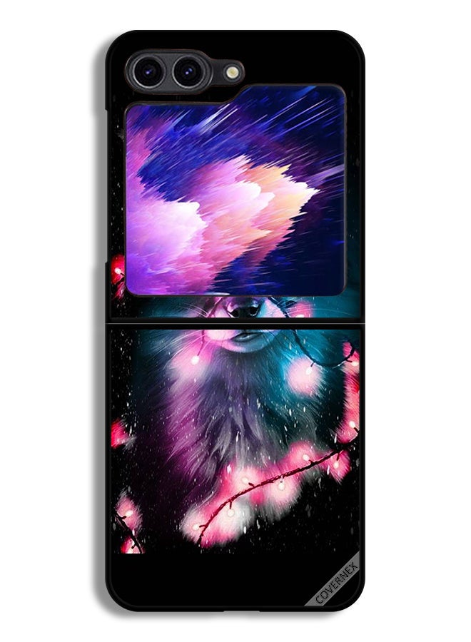 Covernex Samsung Galaxy Z Flip6 Protective Case Cover Lighten Baby Wolf - Image 1
