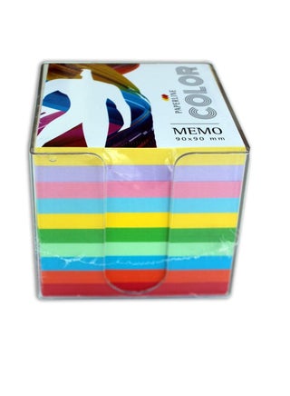 Paperline Cube Memo 90 x 90 mm - 870 sheet without glue plastic case Coloured - pzsku/Z7A8478DCFFA71CEBB970Z/45/_/1722266085/e0343f0b-123d-4b50-97eb-e47cd27f2997