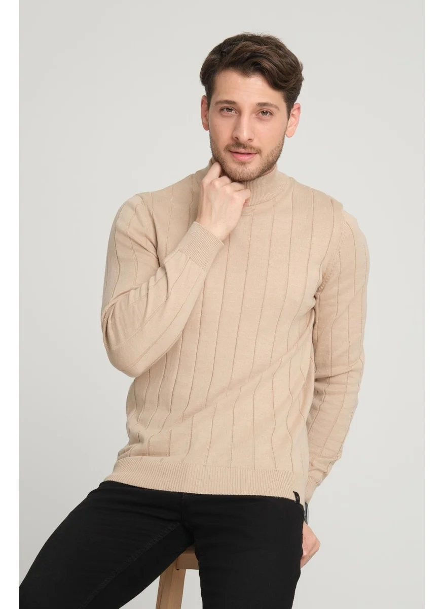 Alexander Gardi Half Turtleneck Regular Fit Knit Sweater (E23-6706)