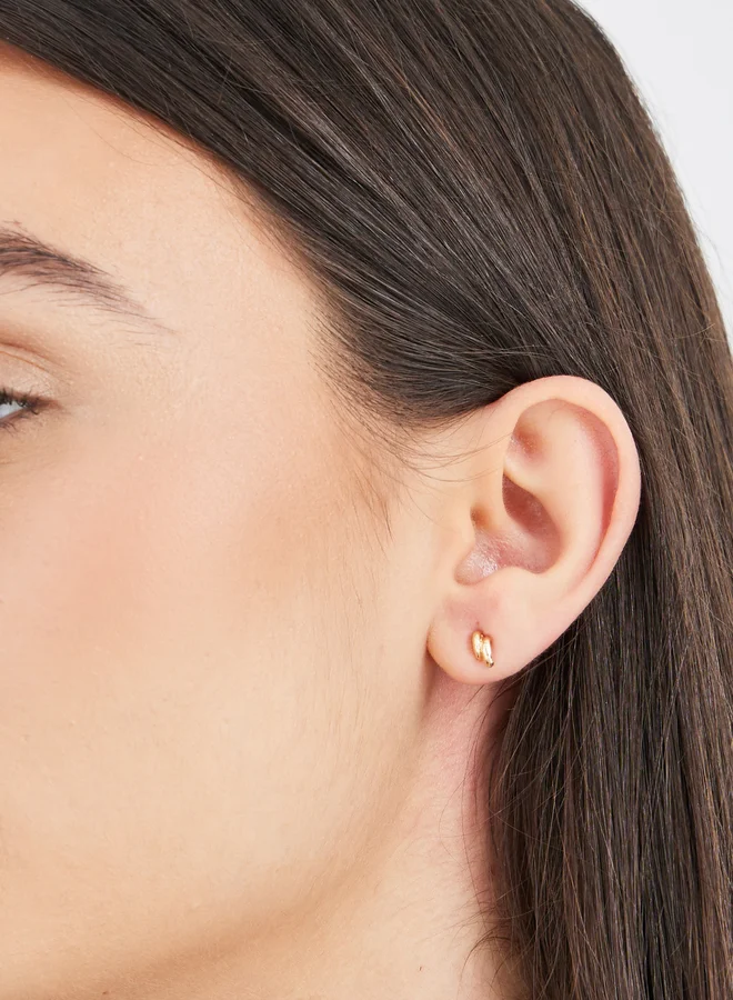 Styli Styli Set of 3 - Embellished Stud Earrings