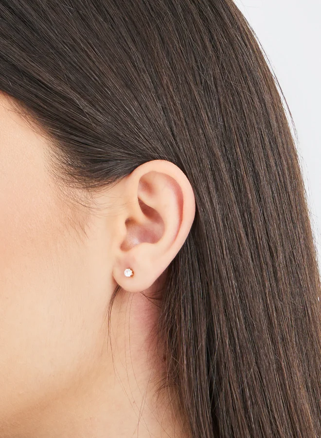 Styli Styli Set of 3 - Embellished Stud Earrings
