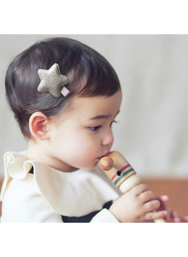 ZOCONE Baby Hair Clips and Hair Ties, 54pcs Cute Bow Hairpins Elastic Hair Bands Holders, Hair Accessories for Baby Girls Toddlers (Pink Grey Orange) - Image 5