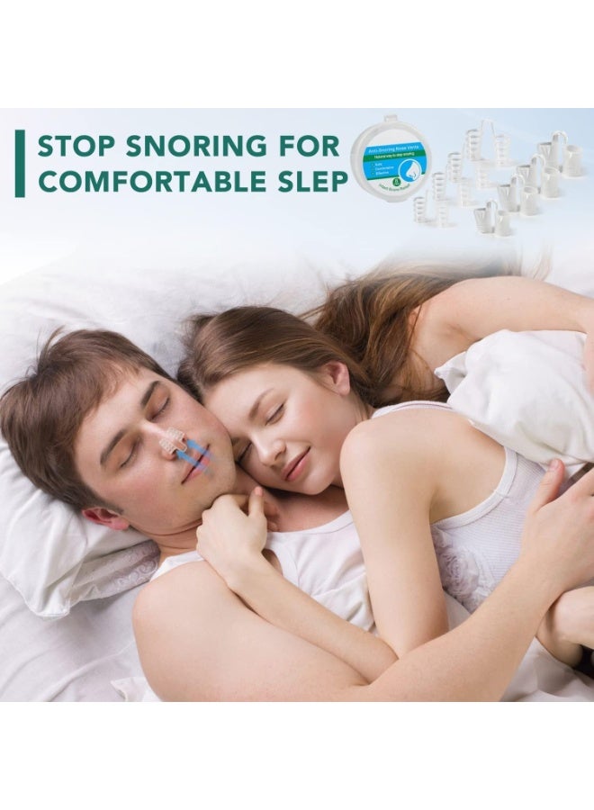 6 Pack of Free Nose Clip for Men and Women – Anti-Snoring Nasal Breathing Aid Device, Comfortable Stop Snoring Sleep Aid for Improved Airflow and Better Night Sleep - Image 5