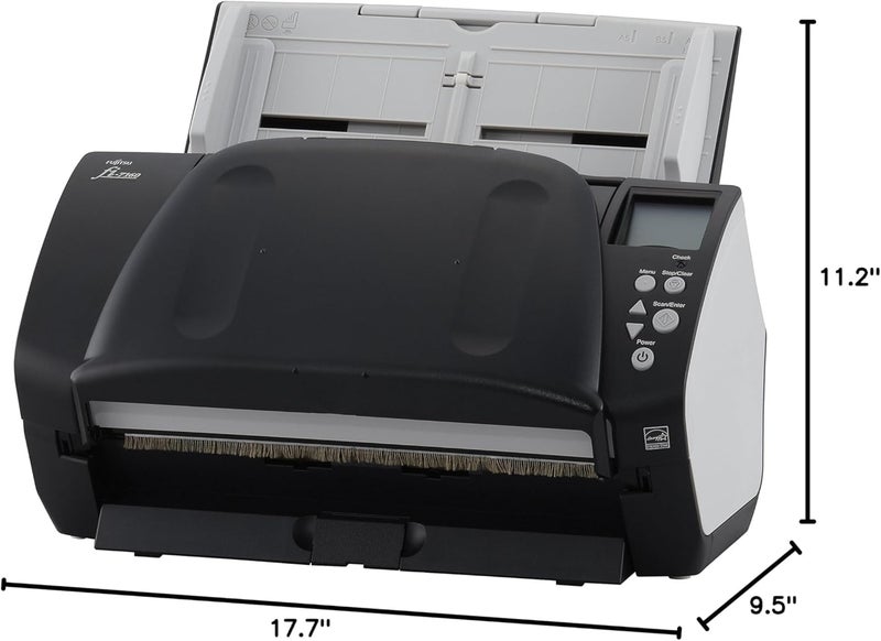 Fujitsu فوجيتسو FI-7160 - ماسح مستندات - مزدوج - 8.5 بوصة × 14 بوصة - 600 نقطة في البوصة × 600 نقطة في البوصة - حتى 60 صفحة في الدقيقة (أحادي) / حتى 60 صفحة في الدقيقة (ملون) - ADF (80 ورقة) - حتى 4000 مسح في اليوم - USB 3.0 (مجددة) - Image 5