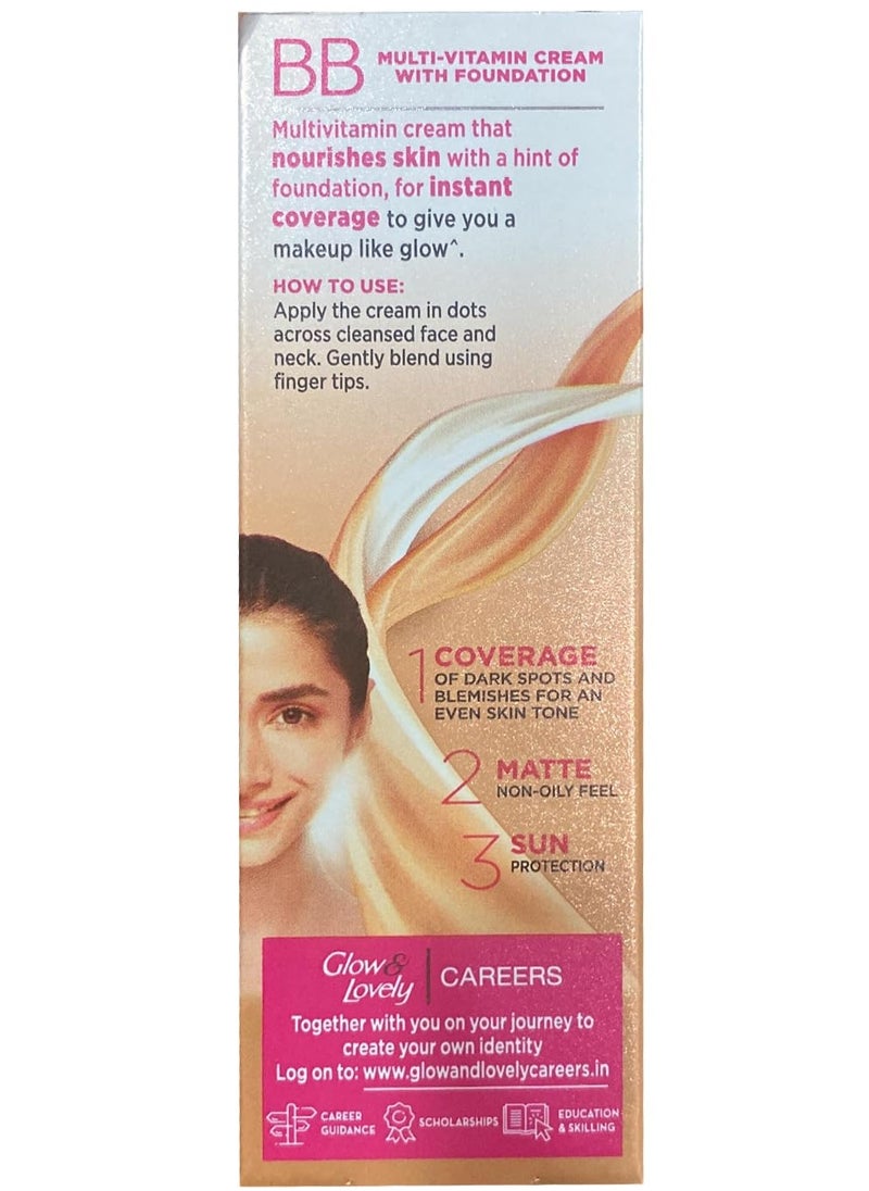 Glow & Lovely - BB Cream Make Up Multivitamin Cream 18 g Shade 01 - Image 1