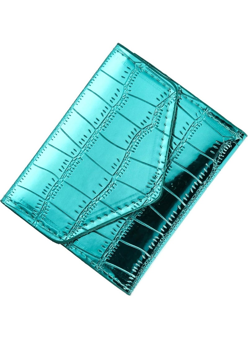 Mini Women’s Shiny Leather Wallet – Elegant Compact Design, Lightweight, Practical & Perfect for Everyday Use - Image 3