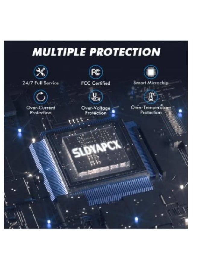 Terabyte شاحن 65 واط 45 واط لجهاز ديل إنسبيرون، محول بديل متوافق مع إنسبيرون 13 14 15 17 3000 5000 7000 3505 3593 3585 5570 5370 فوسرو 14 15 سلسلة لاتيتيود 3520 3390 إكس بي إس 13 14 - Image 4