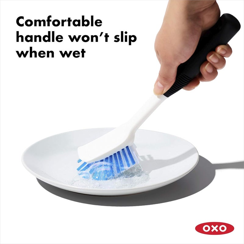 OXO Good Grips Dish Brush WhiteBlack 1EA - Image 2