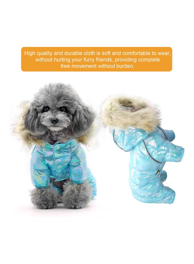 NIBEMINENT Waterproof Pet Clothes Purple 25.00 x 2.00 15.00cm - Image 4
