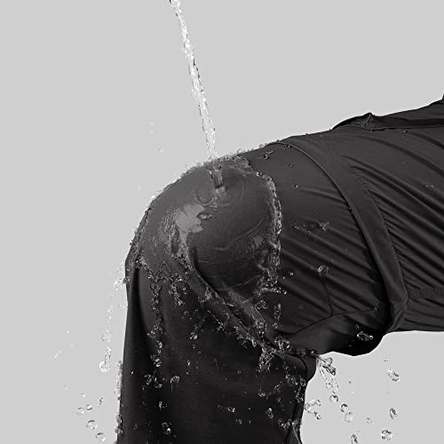 Gash Hao Mens Hiking Convertible Pants Outdoor Waterproof Quick Dry Zip Off Lightweight Fishing Pants（Black 32X32） - Image 5