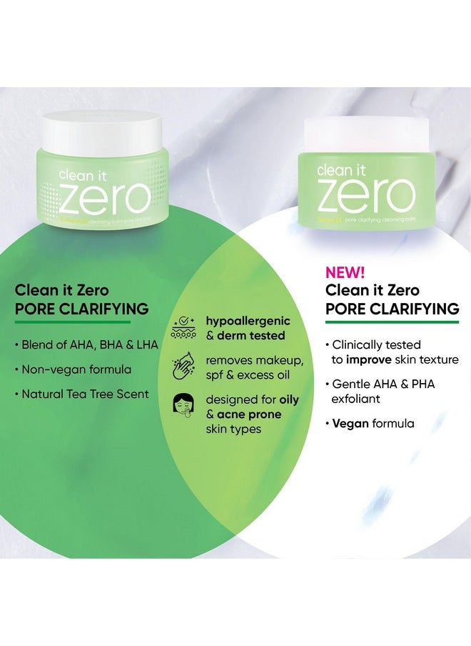 Banila Co Clean It Zero Pore Clarifying Cleansing Balm Korean Makeup Remover For Oily/Acne Prone Skin Vegan & Made With Tea Tree Oil + 4Terpineol 100Ml/3.38 Fl Oz…  - Image 4