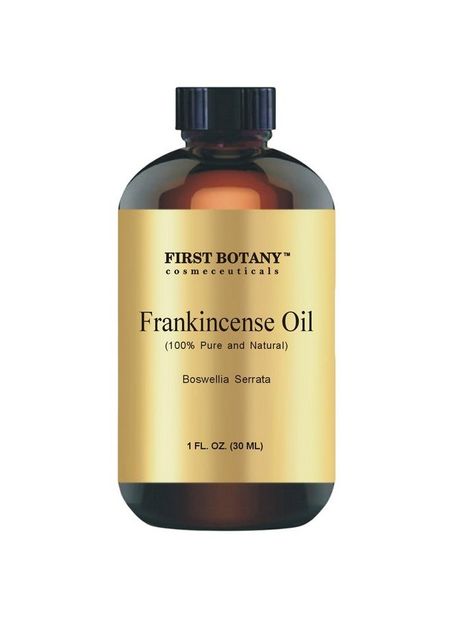 First Botany 100% Pure Frankincense Essential Oil Premium Frankincense Oil For Aromatherapy Massage Topical & Household Uses 1 Fl Oz (Frankincense) - Image 1