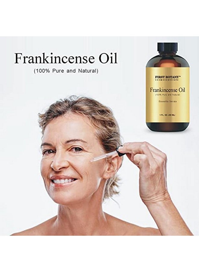 First Botany 100% Pure Frankincense Essential Oil Premium Frankincense Oil For Aromatherapy Massage Topical & Household Uses 1 Fl Oz (Frankincense) - Image 3