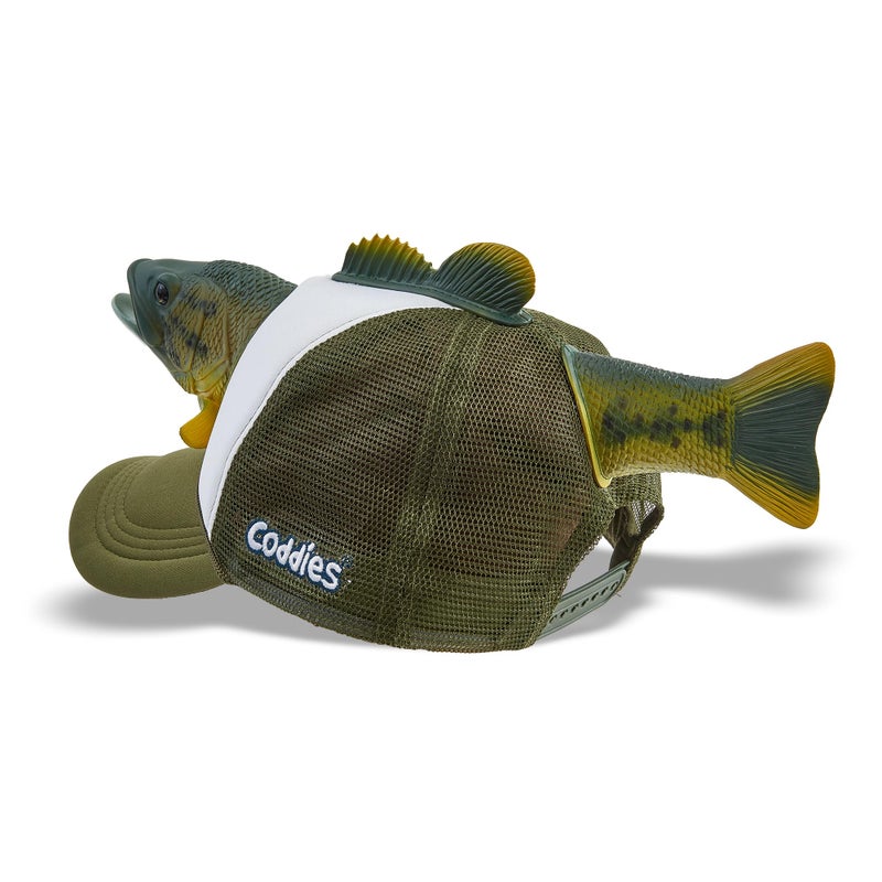 Coddies Bass Fish Hat - Hilarious Novelty Bass Fishing Hat, Perfect Gag Fishing Gift for Anglers, Dads & Fish Enthusiasts - Image 3