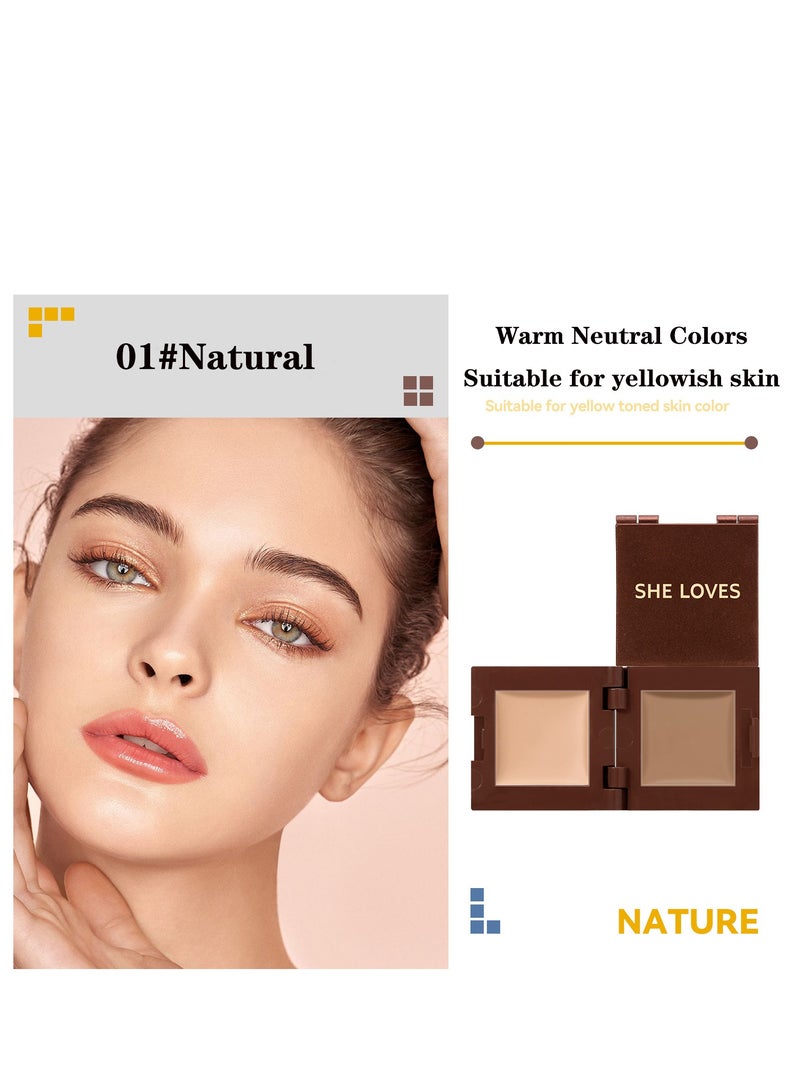 Generic Cheese Corrective Highlighting Shadow Concealer Spots Dark Circles Waterproof Concealer  - Image 1