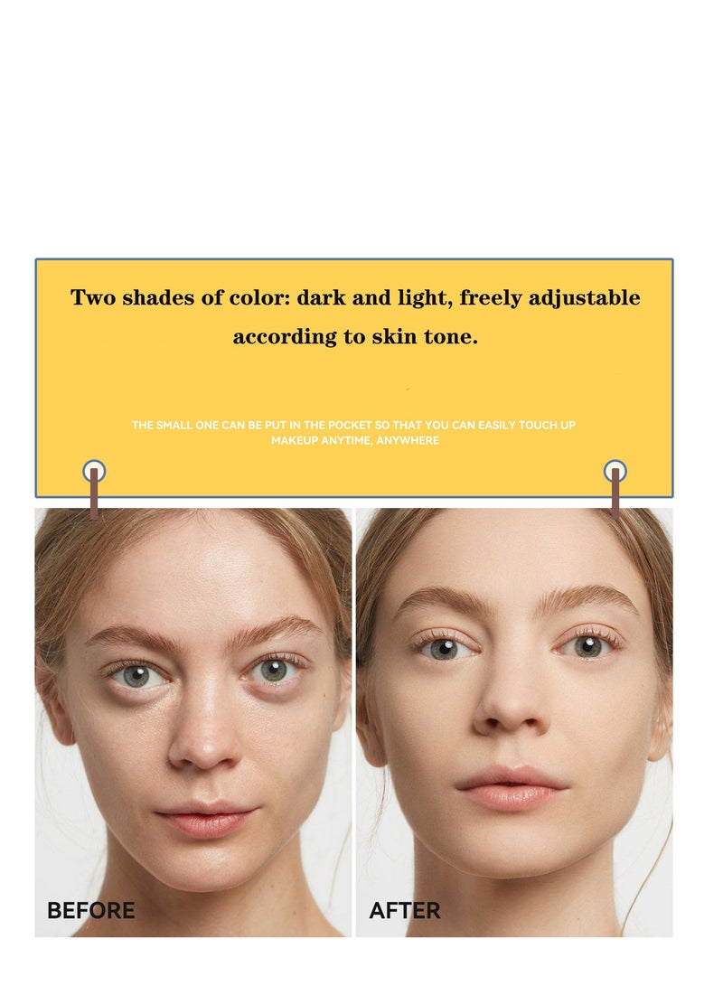 Generic Cheese Corrective Highlighting Shadow Concealer Spots Dark Circles Waterproof Concealer  - Image 4