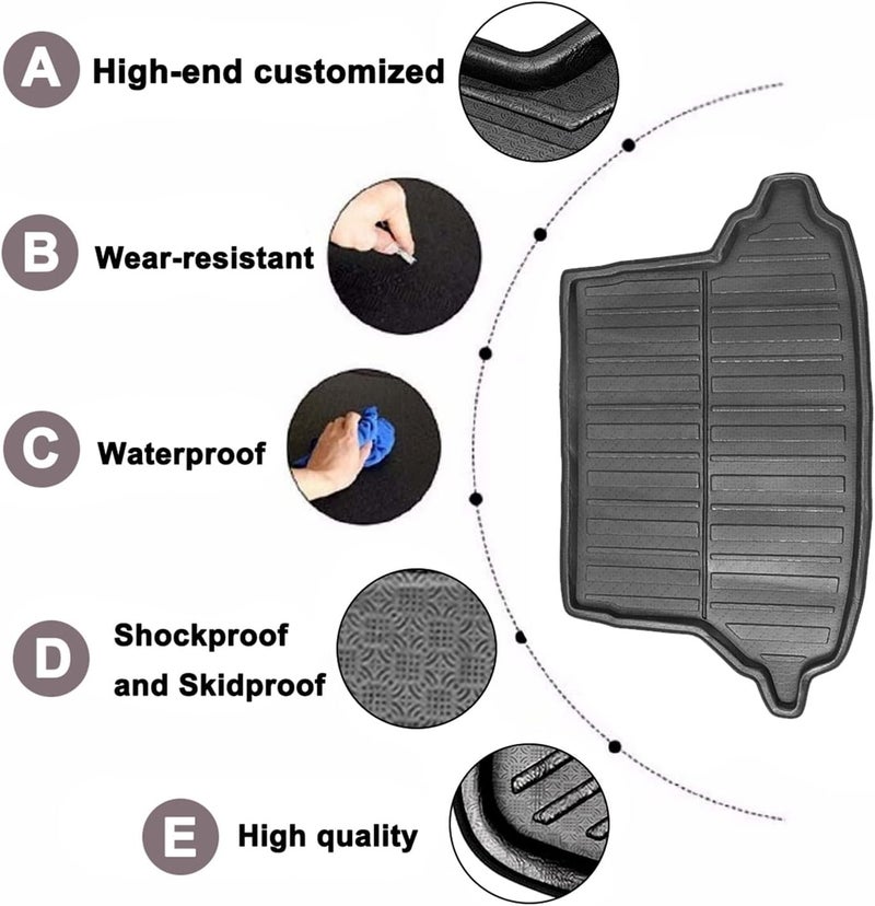 Vuzmode Waterproof Trunk Cargo Liner for Subaru Forester 2019+ - Image 3