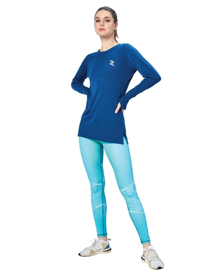 زيسي Women's Full Sleeve Long Top with Leggings