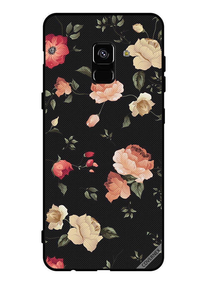 Covernex - Protective Case Cover For Samsung Galaxy A8+ (2018) Colorful Lotus - Image 1