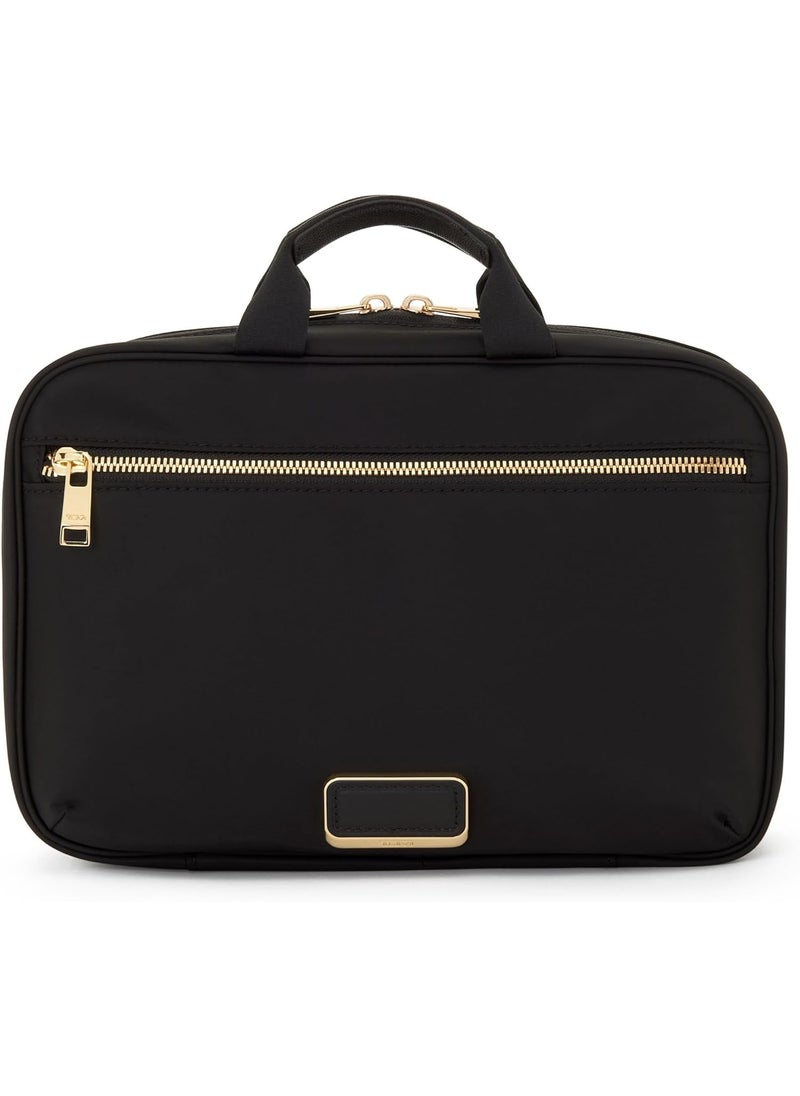 Tumi TUMI - Voyageur Madeline Cosmetic Bag - Women's Travel Makeup Toiletry Case, Lightweight with Zip Pockets and Metal Hanger 