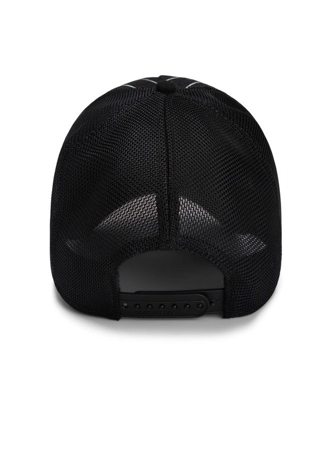 جورين بروس. قبعة سائق شاحنة من مجموعة جوورين أليجانس، بنقشة ديدان الكتب (أسود)، مقاس واحد للبالغين، للجنسين - Image 4