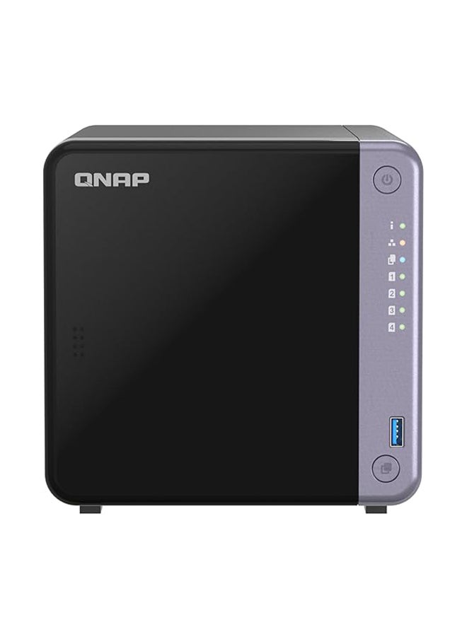 QNAP TS-432X-4G-US 4 Bay 10GbE Desktop NAS with ARM Alpine AL524 Quad-core Processor and 4 GB DDR4 RAM (Diskless)  - Image 1
