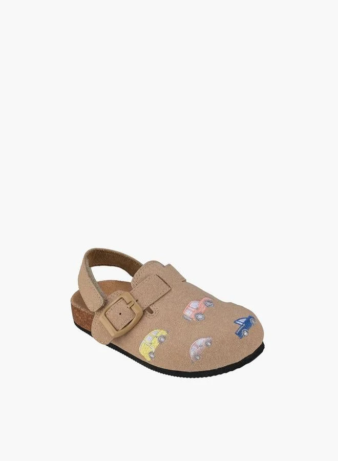 جونيورز Boys Hook & Loop Sandals