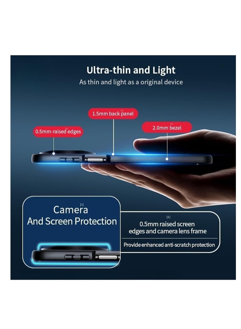 Clear Case Compatible with Honor X9c TPU+PC Transparent Phone Case Four Corners Thickened Airbag Yellow-proof Shock-proof and Drop-proof Phone Case - Image 2