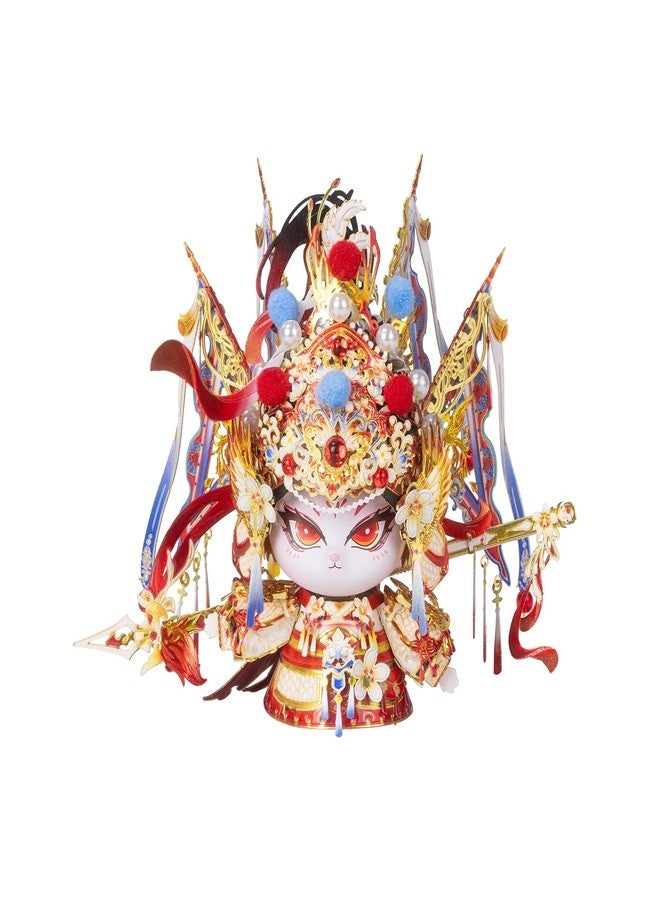 مو مجموعة ألغاز معدنية ثلاثية الأبعاد من MU، تتضمن مجسمات مصغرة لقطة صغيرة مستوحاة من شخصية مولان، وهي شخصية نسائية بطلة. مثالية لهواة التجميع، وهدايا أعياد الميلاد، وديكورات المنزل والمكتب. - Image 1