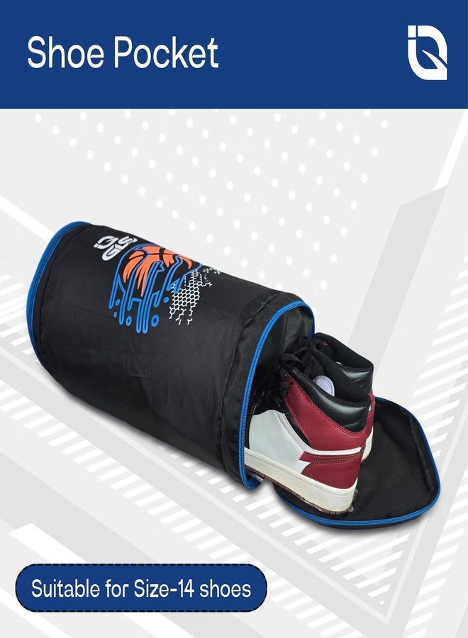GLS Blitz Football Equipment Bags |Basketball Volleyball Bags (Multicolor, Backpack) with Shoe Pocket - Image 3