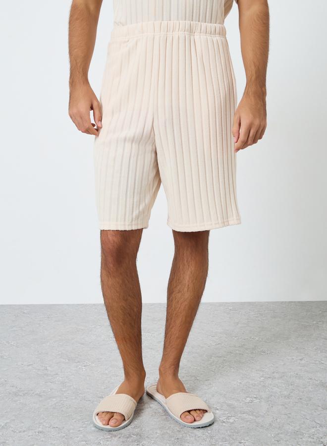 Styli Men Relaxed Fit Knit T-Shirt and Shorts Set - Image 5