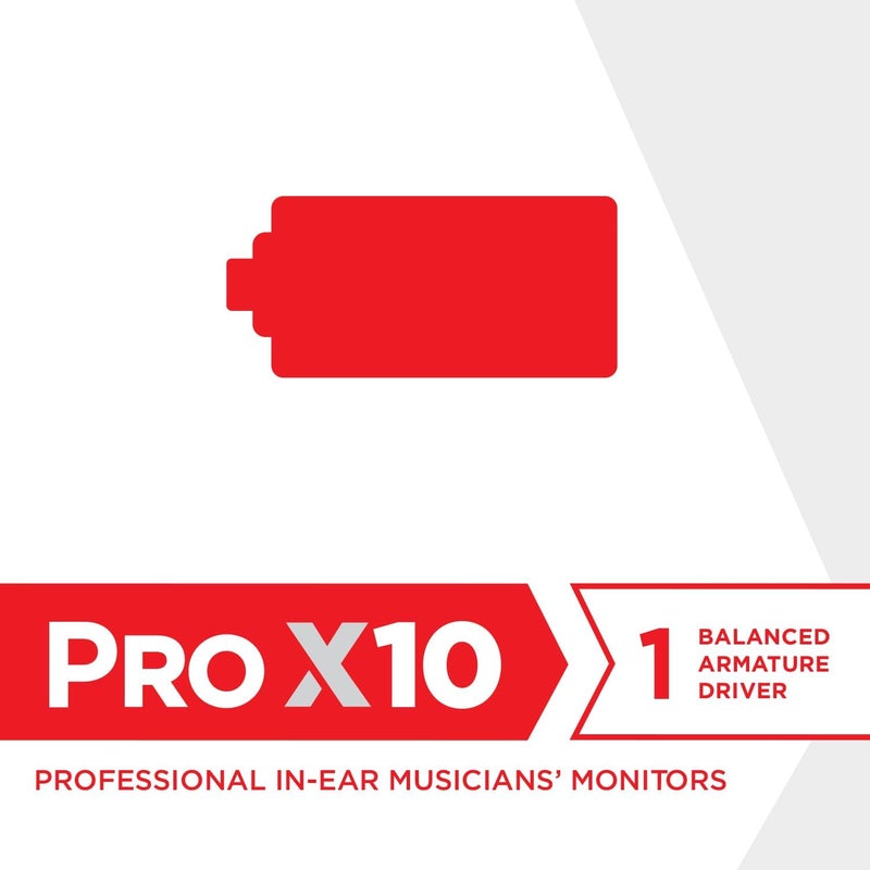 Westone Audio Pro X10 Single-Driver Noise Isolating Wired IEM In-Ear Monitor Earphones - Image 5