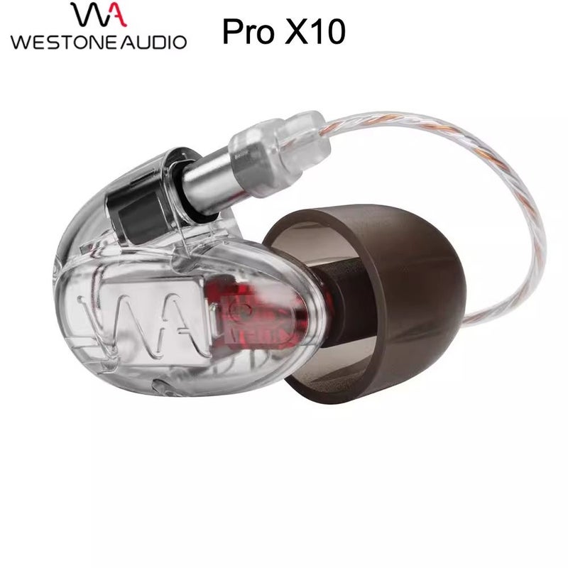 Westone Audio Pro X10 Single-Driver Noise Isolating Wired IEM In-Ear Monitor Earphones - Image 1