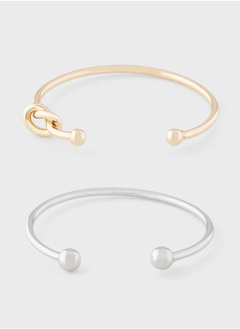 ELLA 2 Pack Cuff Bangle