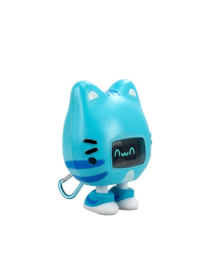EOLO Interactive Pet Figures Miao Miao, Pocket-Sized Interactive Pet Figures, With 100+ Sounds & Animation - Image 1