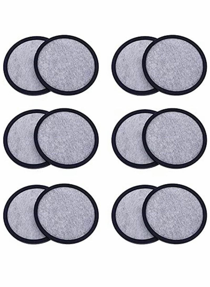 12-Pack Replacement Charcoal Water Filter Discs for Mr. Coffee Brewers Coffee Machines  - Image 1