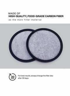 Generic 12-Pack Replacement Charcoal Water Filter Discs for Mr. Coffee Brewers Coffee Machines  - Image 2