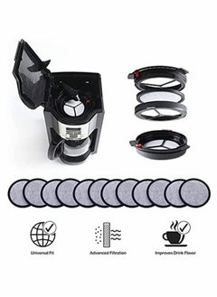 Generic 12-Pack Replacement Charcoal Water Filter Discs for Mr. Coffee Brewers Coffee Machines  - Image 5