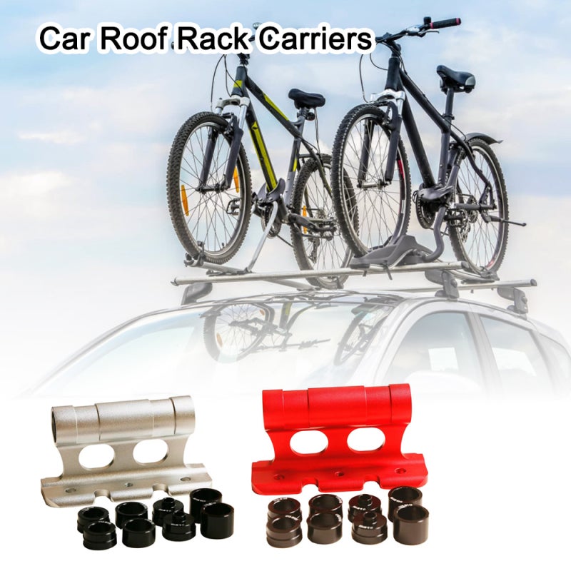 Bike Mount Quick Release Thru Axle Carriers Front Block Car Roof Rack Carriers for 5x100mm 12x100mm 15x100mm 15x110mm - Image 2